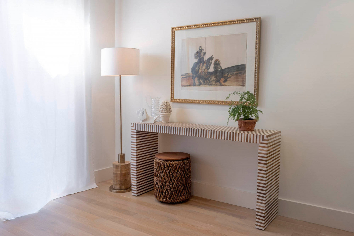 Bayan Knut Large Side Table - Brown