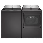 GE Profile Diamond Grey Top Load Washer (5.8 IEC cu. ft.) & GE Profile Diamond Grey Electric Dryer (7.4 cu. ft.) - PTW600BPRDG/PTD60EBMRDG