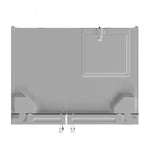 Forno Salerno 36" White Side-by-Side Refrigerator With Ice & Water Dispenser (20 Cu. Ft.) - FFRBI1844-36WHT