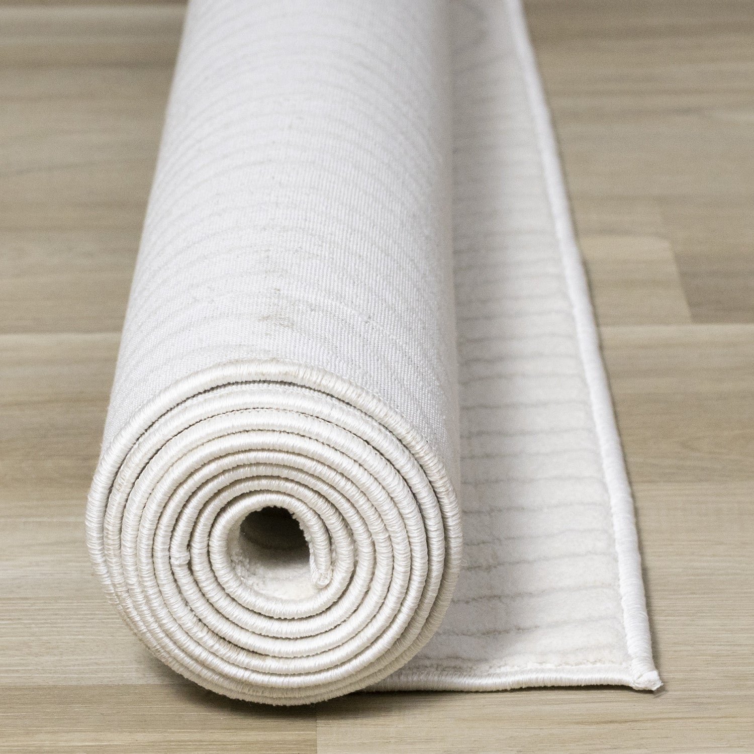 Hillary Modern Swirls Area Rug - 5' X 8' - Cream