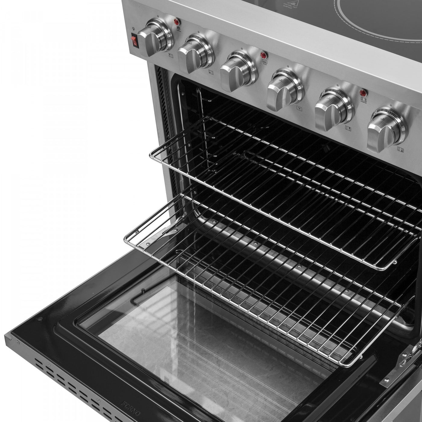 Forno Galiano 30" Stainless Steel Freestanding Electric Range With True Convection And Air Fry (4.32 Cu. Ft.) - FFSEL6083-30