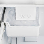 Forno Moena White Counter-Depth French Door Refrigerator with Ice Maker (19.2 Cu. Ft.) - FFRBI1820-36WHT