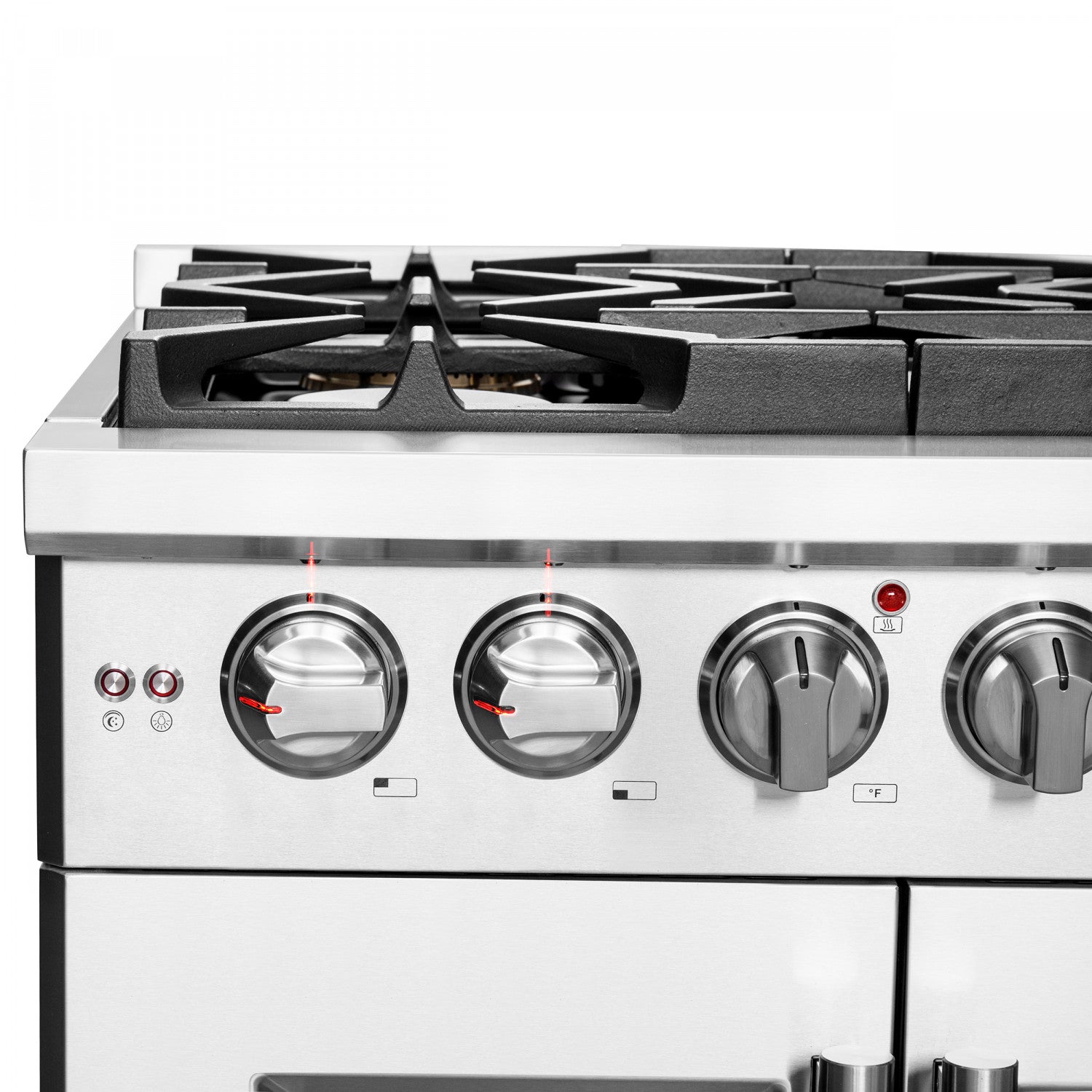 Forno Capriasca 30" Stainless Steel French Door Freestanding Gas Range with Air Fry (4.32 Cu. Ft.) - FFSGS6460-30