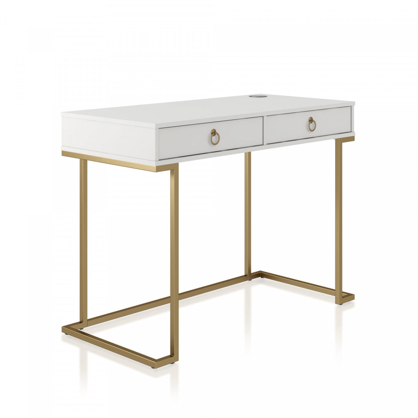 Camila Writing Desk - White