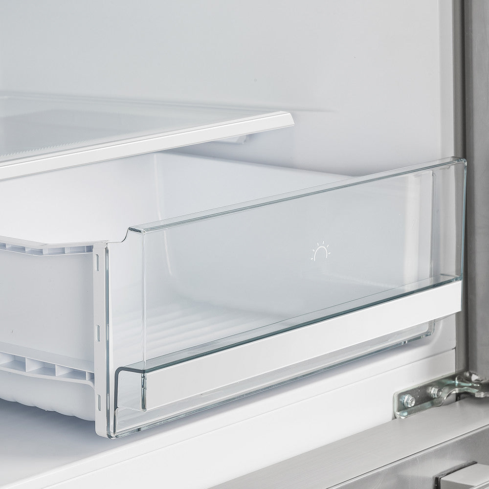 Forno Moena Stainless Steel French Door Refrigerator with Ice Maker (19.2 Cu. Ft.) - FFRBI1820-40MG