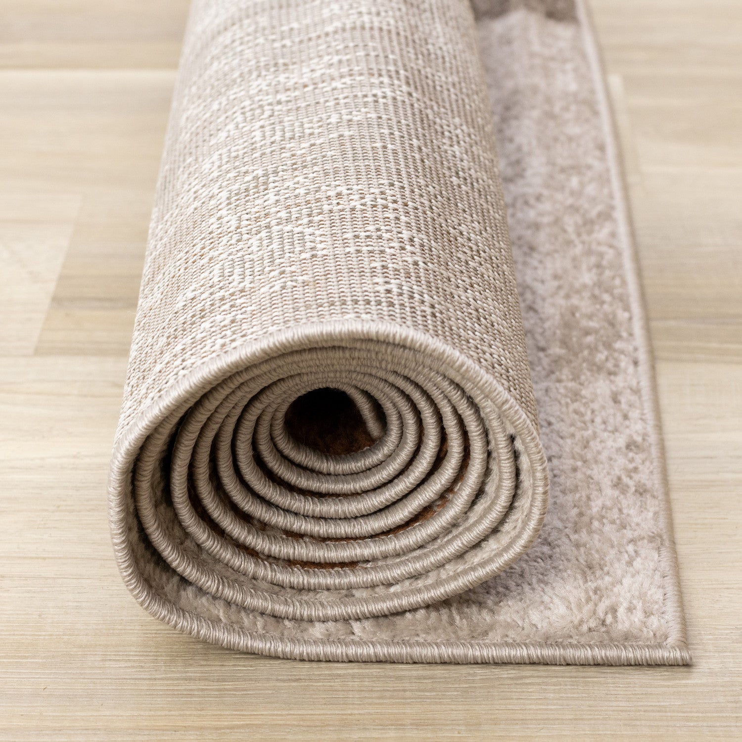 Maui Modern Geometric Area Rug - 8' X 11' - Grey/Green/Yellow