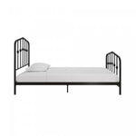 Novogratz Bushwick Metal Platform Twin Bed - Black