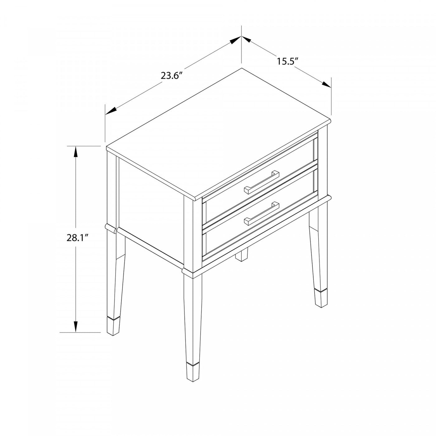 Westerleigh End Table - Pale Green