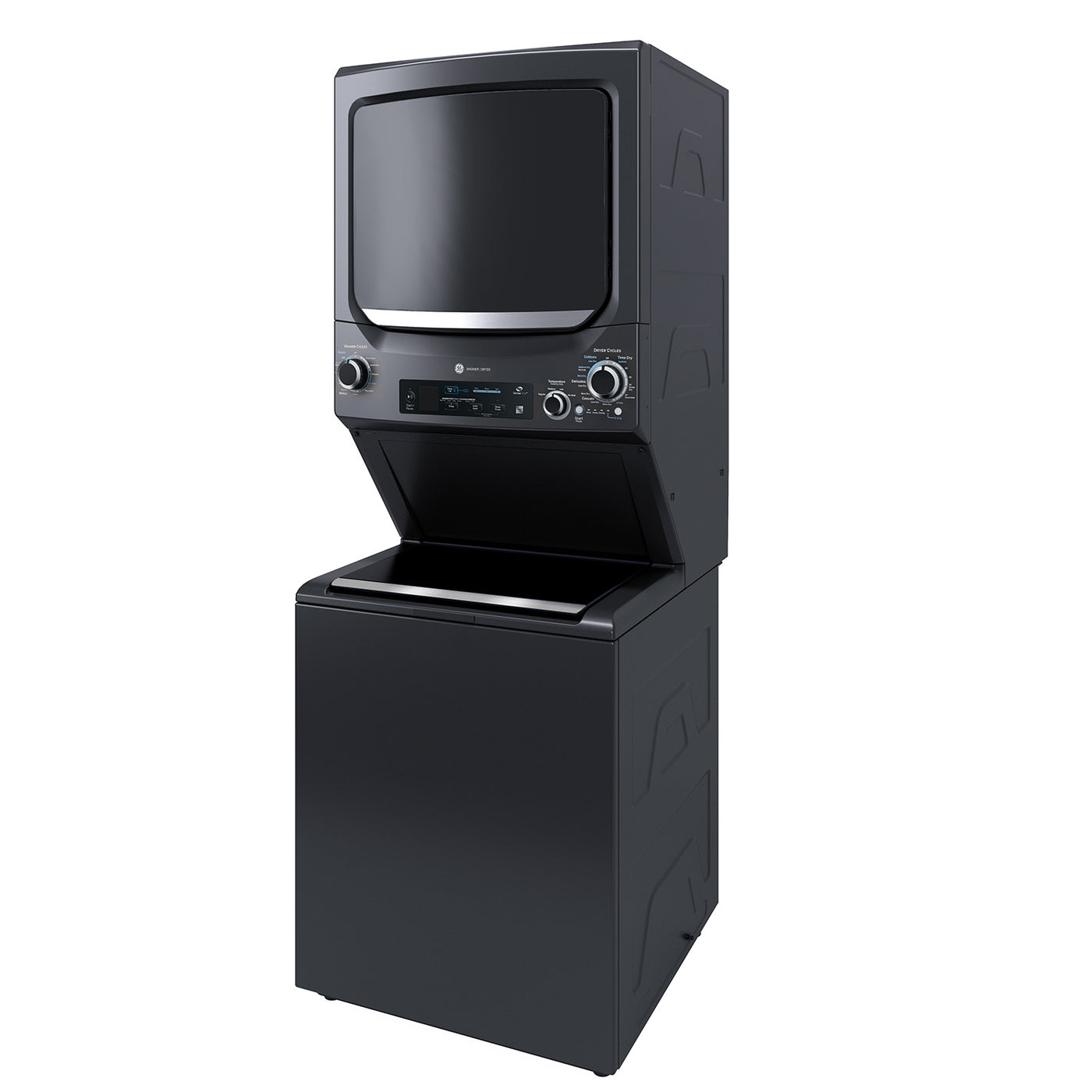 GE Diamond Grey Unitized Spacemaker (10.4 Cu. Ft.) - GUD57EEMTDG