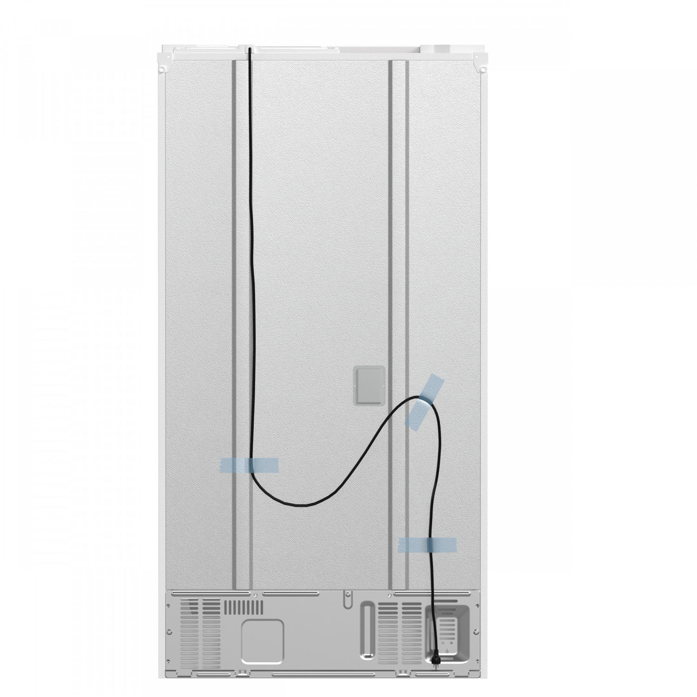 Forno Moena White Counter-Depth French Door Refrigerator with Ice Maker (19.2 Cu. Ft.) - FFRBI1820-36WHT