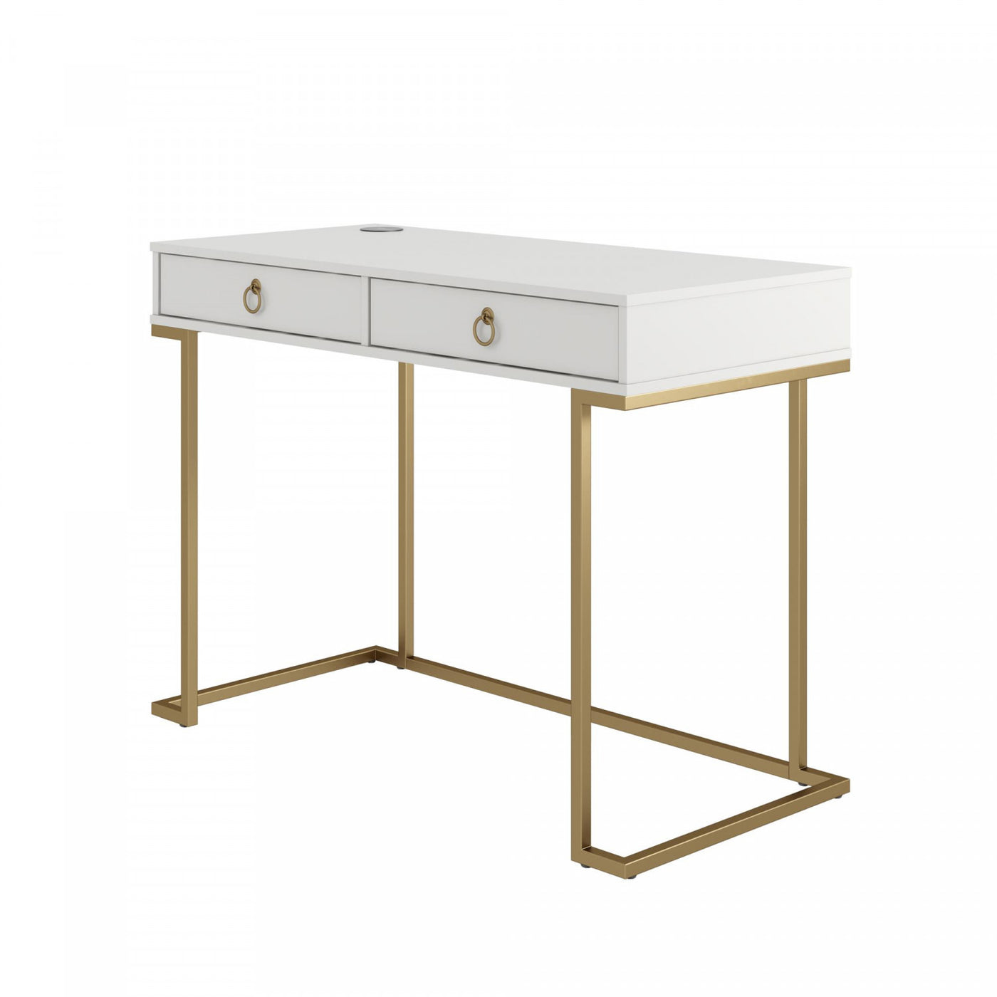 Camila Writing Desk - White