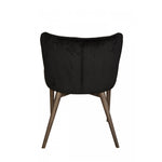 Lunvik Dining Chair - Black Velvet - Set of Two