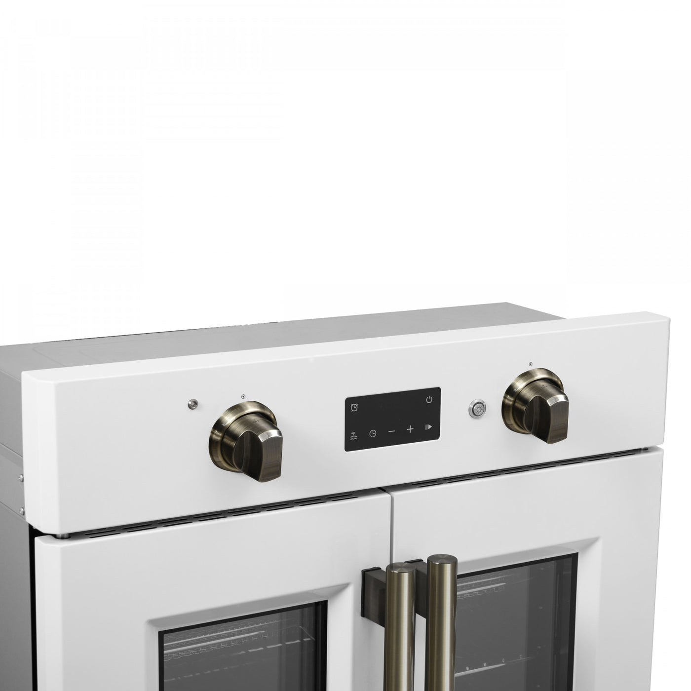 Forno Asti White 30" Electric Wall Oven with True Convection and Air Fry (3.68 Cu. Ft.) - FBOEL1333-30WHT