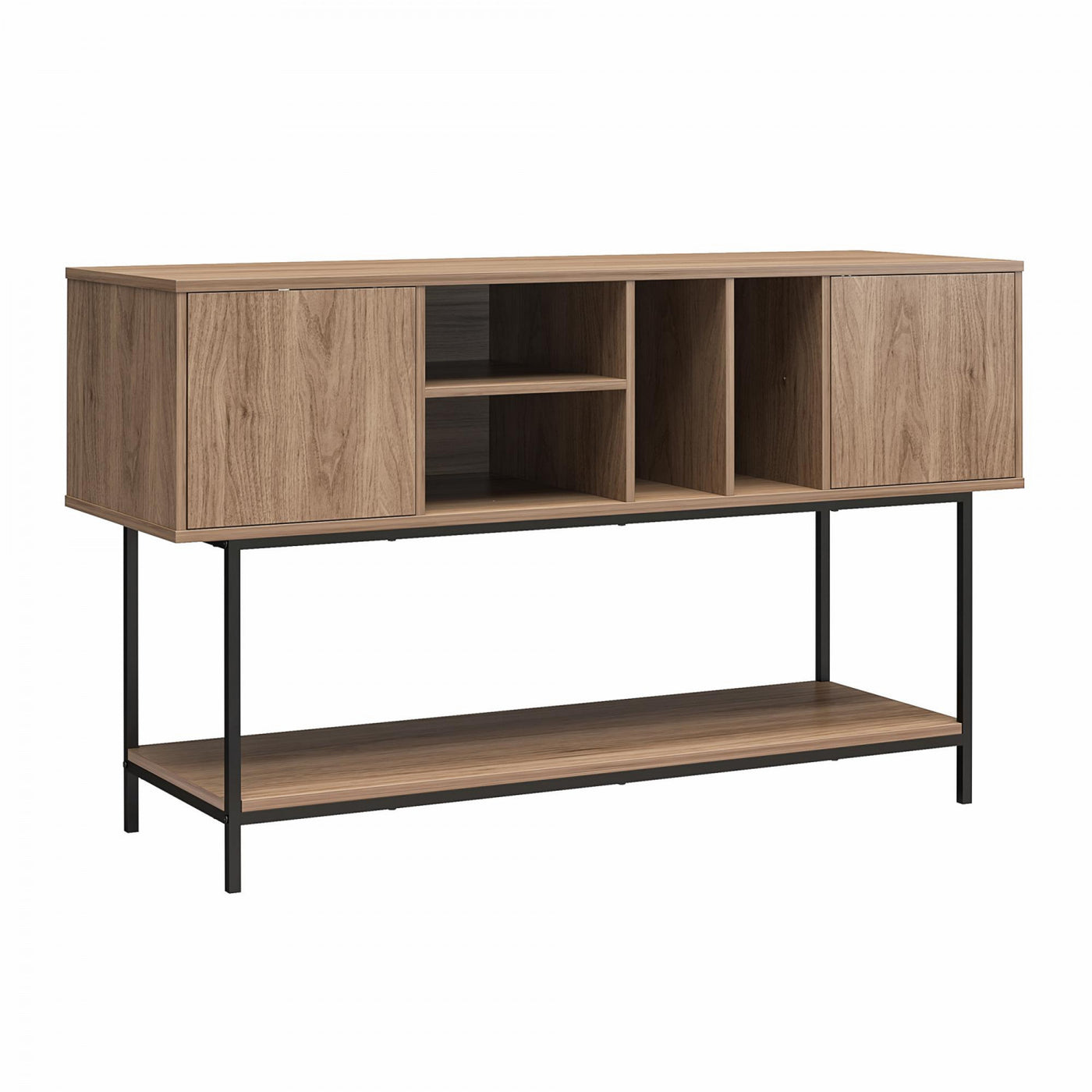 Cooper Media Credenza/DJ Stand - Walnut