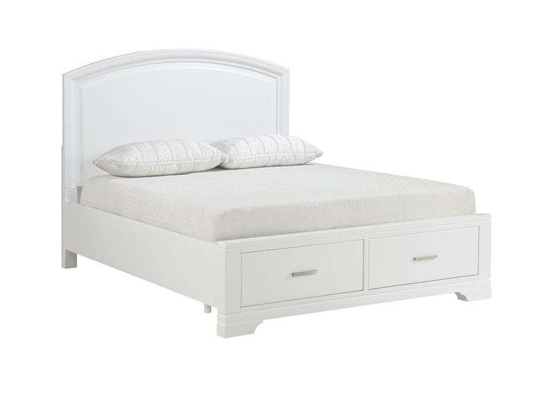 Arista 3Piece Full Storage Bed White Leon's