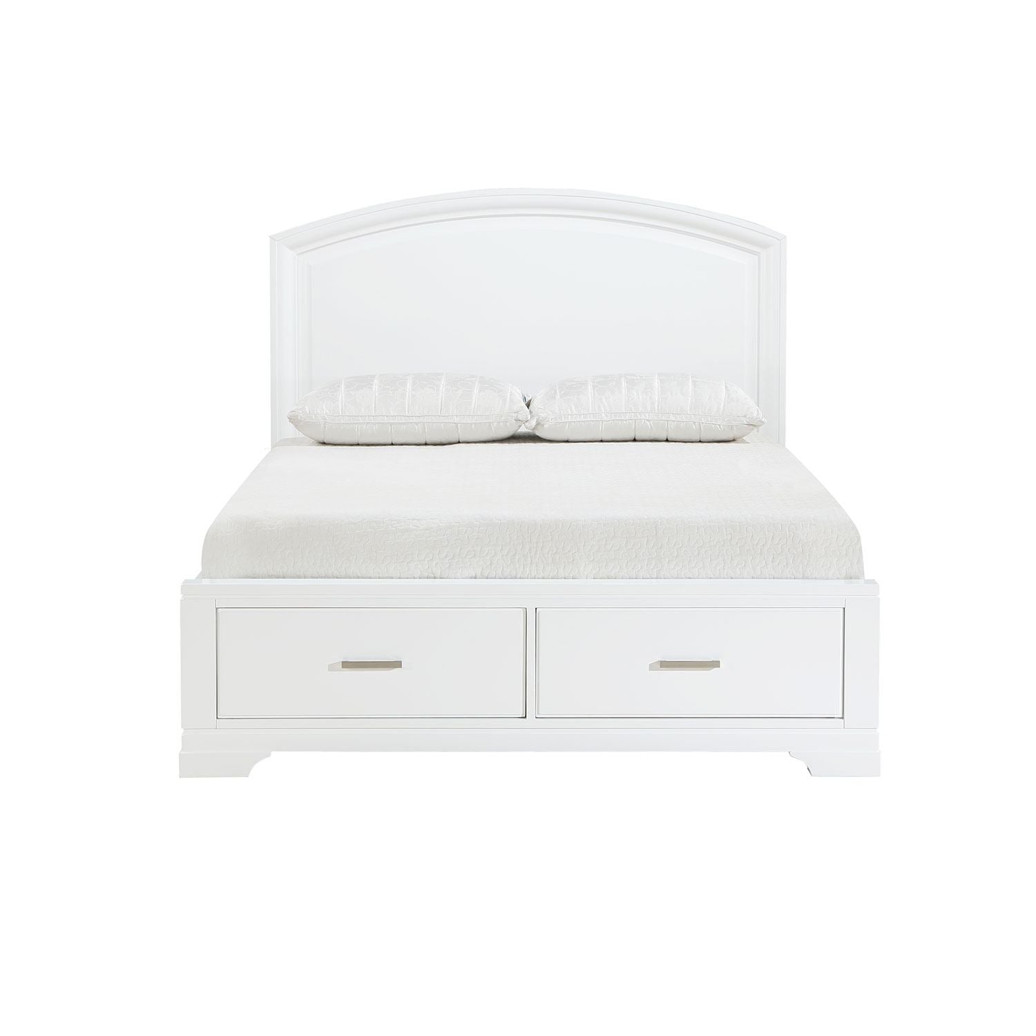 Arista 3-Piece Full Storage Bed - White