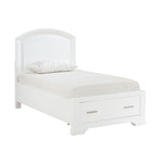 Arista 3-Piece Twin Storage Bed - White
