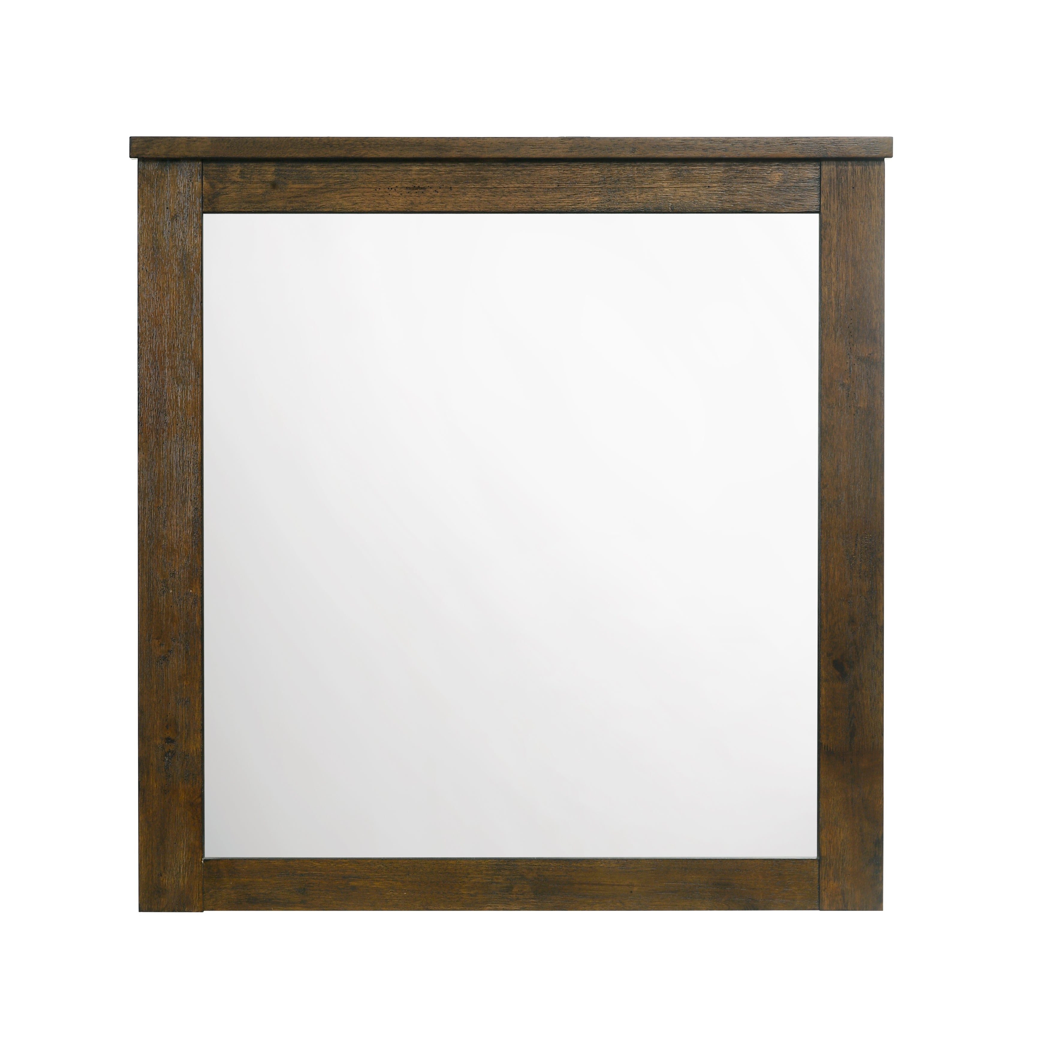 Manor Mirror - Dark Oak