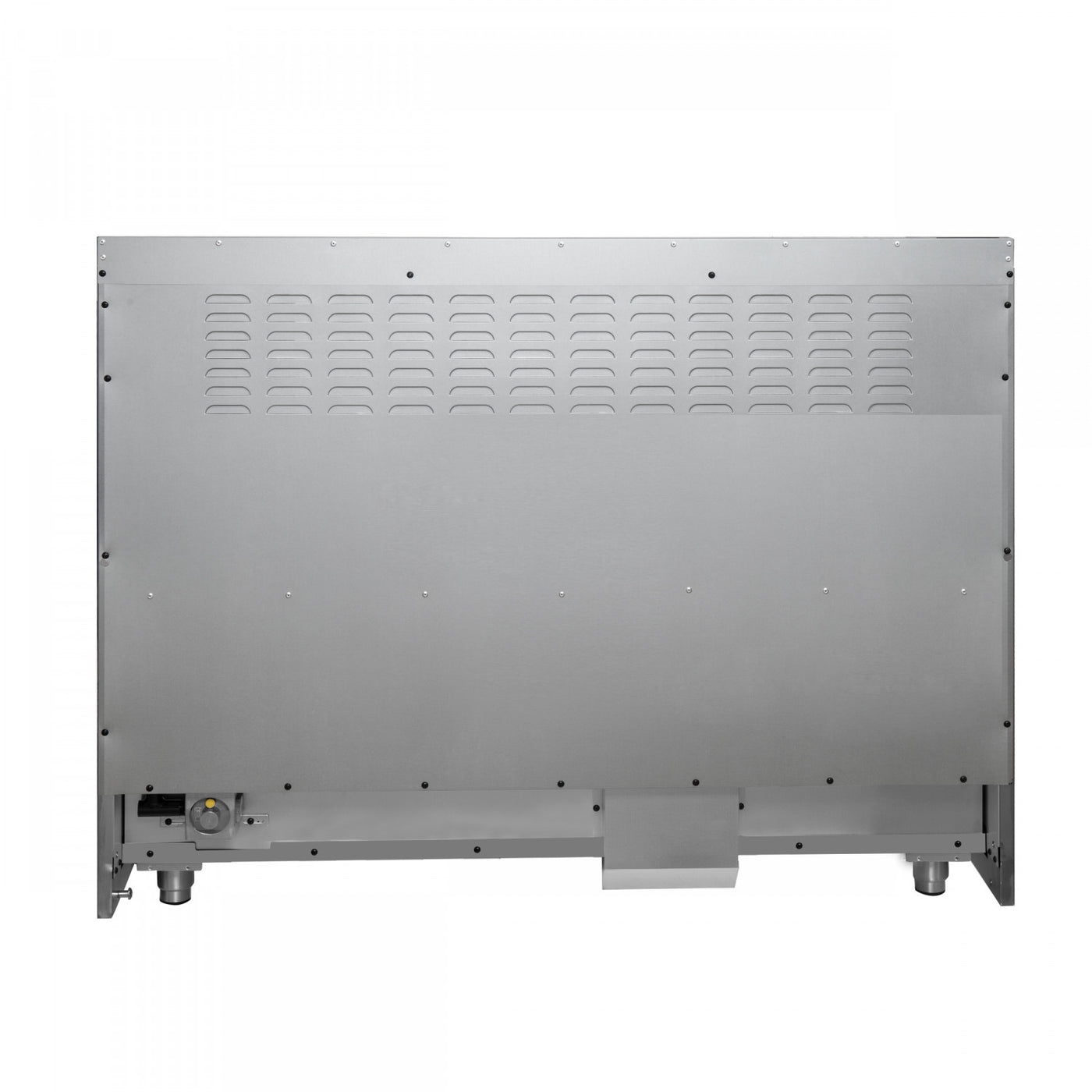 Forno Galiano 48" White Freestanding French Door Double Oven Gas Range (6.58 Cu. Ft.) - FFSGS6444-48WHT