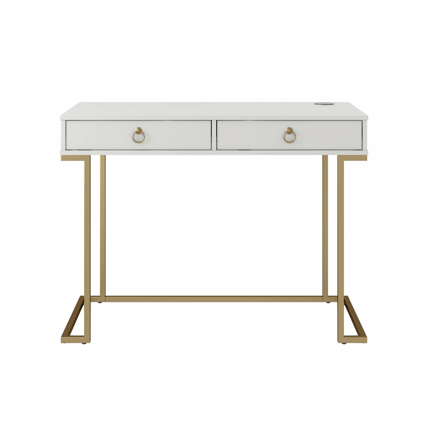 Camila Writing Desk - White