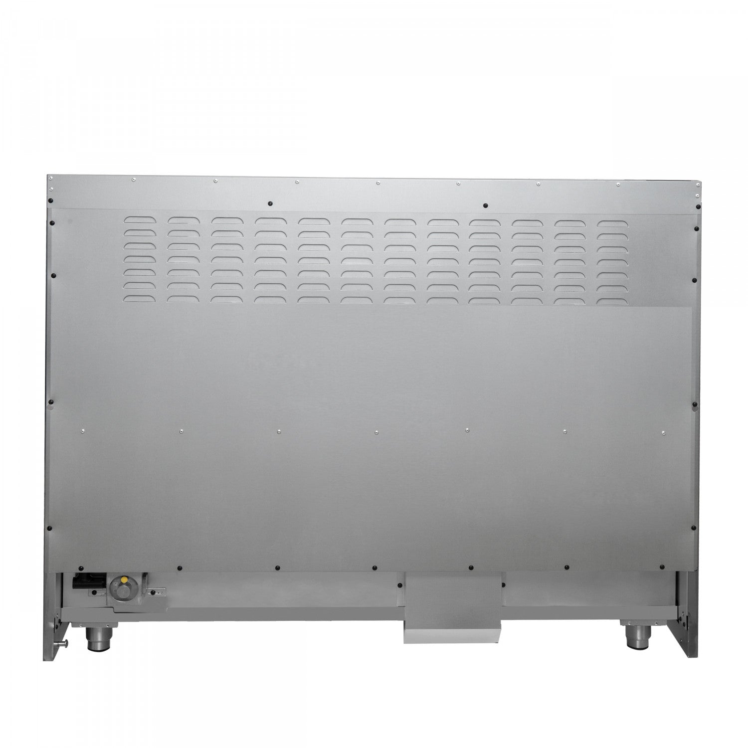 Forno Galiano 48" Black Freestanding Dual Fuel Double Oven Range with True Convection (6.58 Cu. Ft.) - FFSGS6356-48BLK