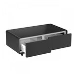 Forno Tavolo Smart Coffee Table With Dual Refrigerator Drawers - Black - FCTFR7006-51BLK