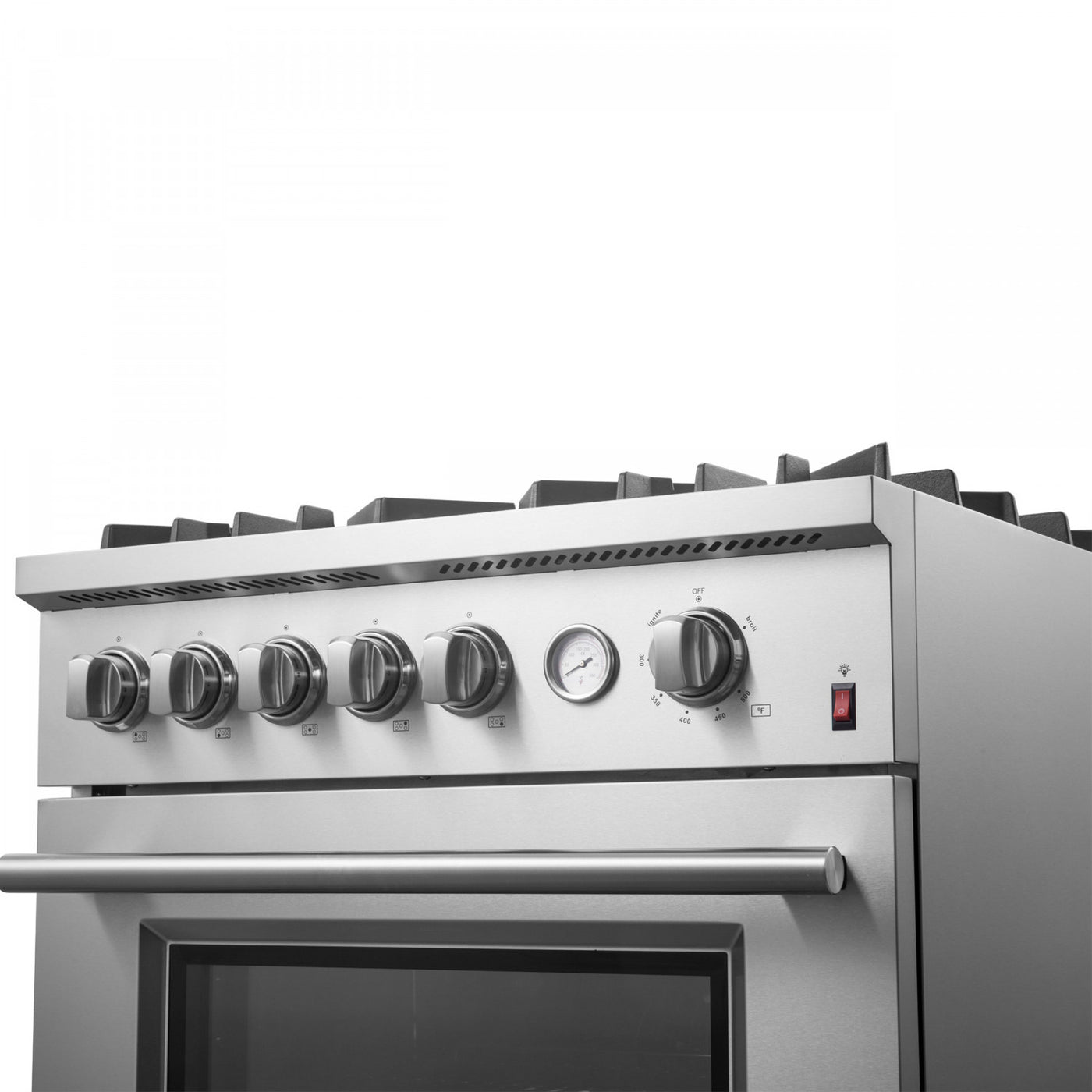 Forno Giovanni 30" Stainless Steel Freestanding Gas Range (4.32 Cu. Ft.) - FFSGS6274-30