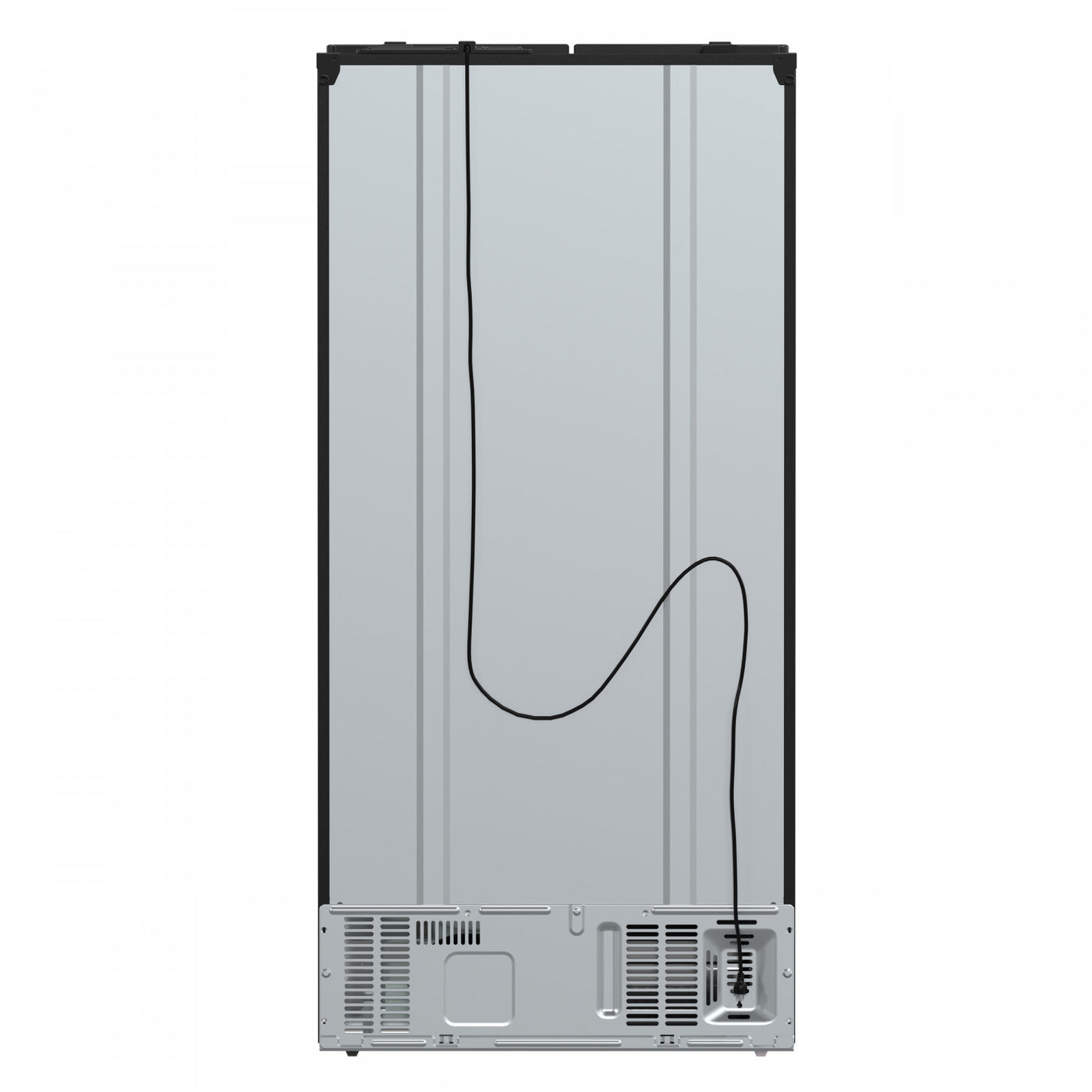 Forno Salerno 33" Black Freestanding Side-by-side Refrigerator (15.6 Cu. Ft.) - FFRBI1805-33BLK