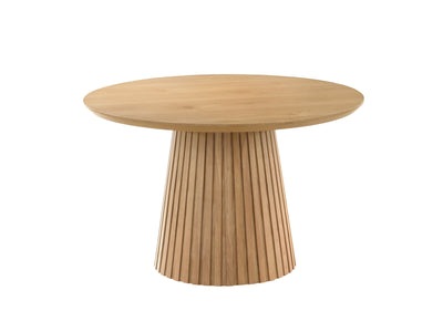 Mikael Round Dining Table - Light Oak