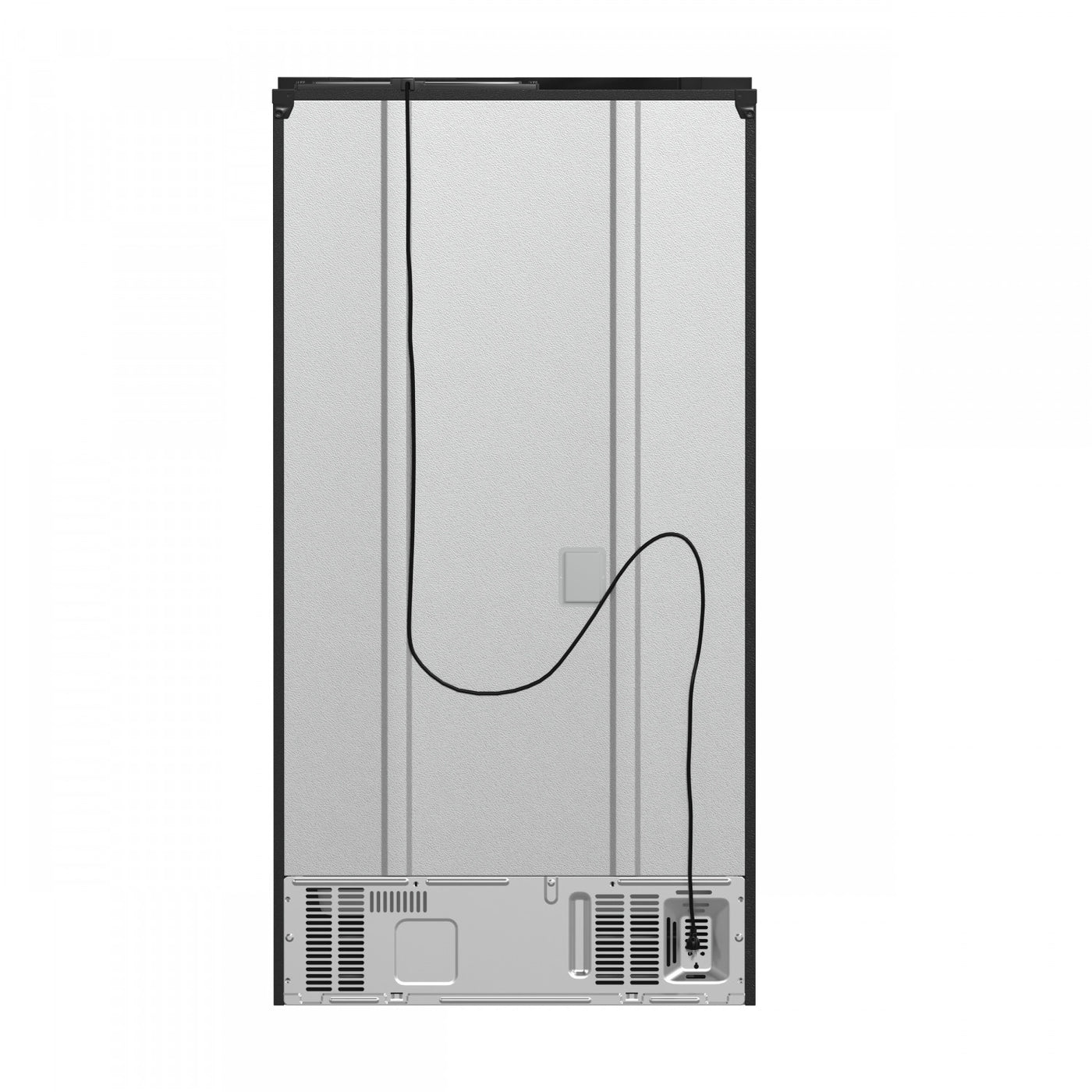 Forno Moena Black Counter-Depth French Door Refrigerator with Ice Maker (19.2 Cu. Ft.) - FFRBI1820-36BLK