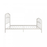 Novogratz Bushwick Metal Platform Twin Bed - Off White