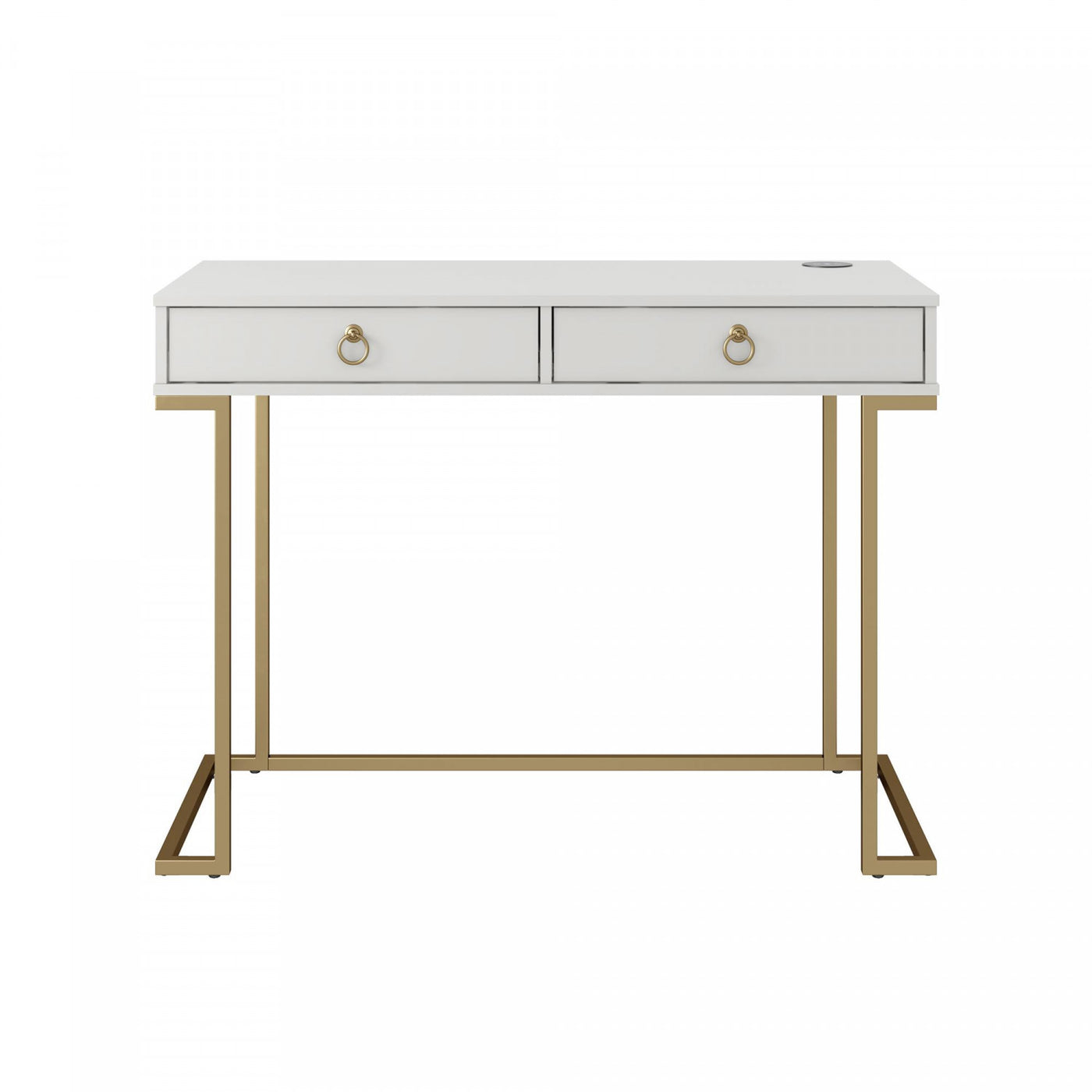 Camila Writing Desk - White