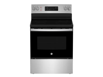 GE 30" Stainless Steel Freestanding Electric Range (5.0 Cu.Ft) - JCB630SVSS