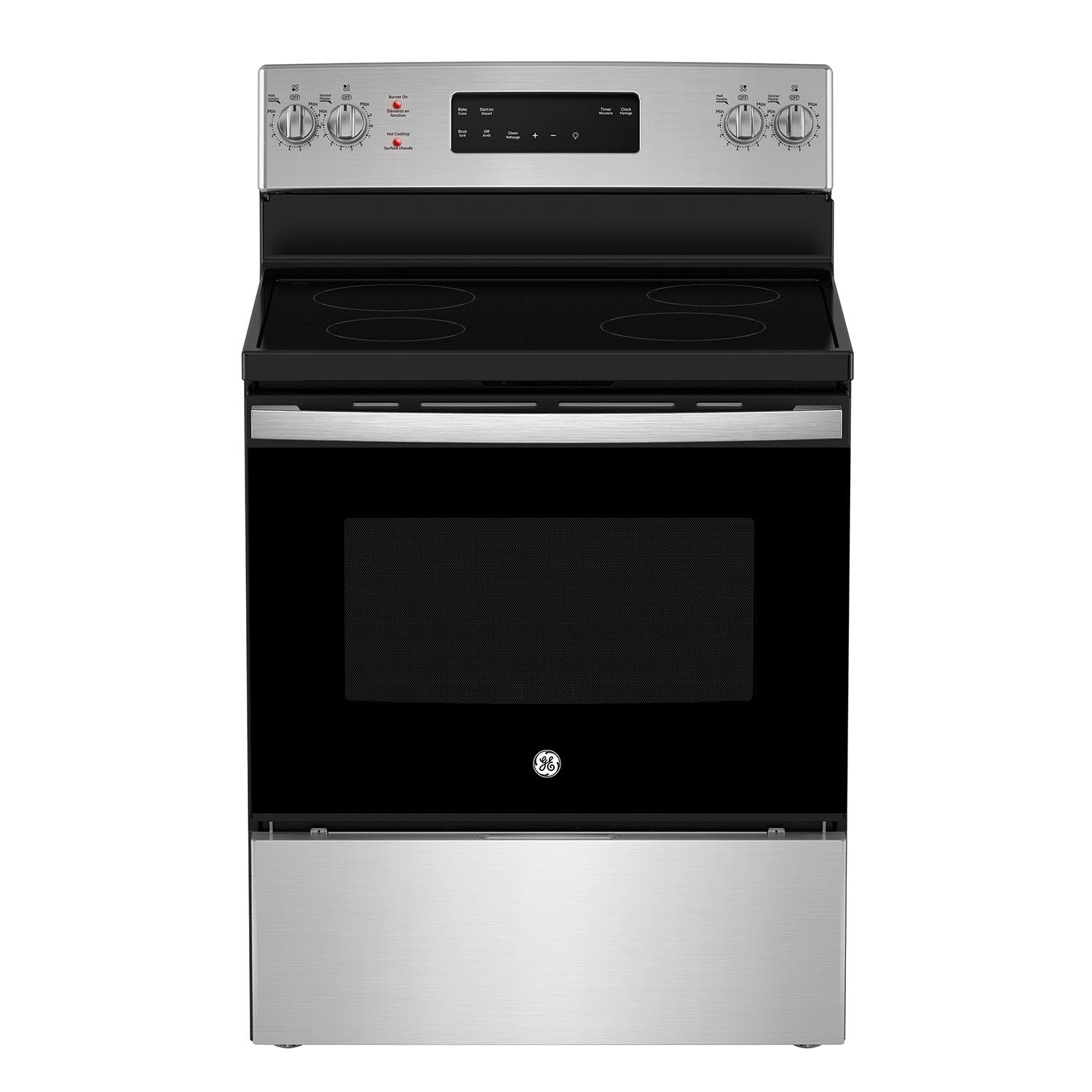 GE 30" Stainless Steel Freestanding Electric Range (5.0 Cu.Ft) - JCB630SVSS
