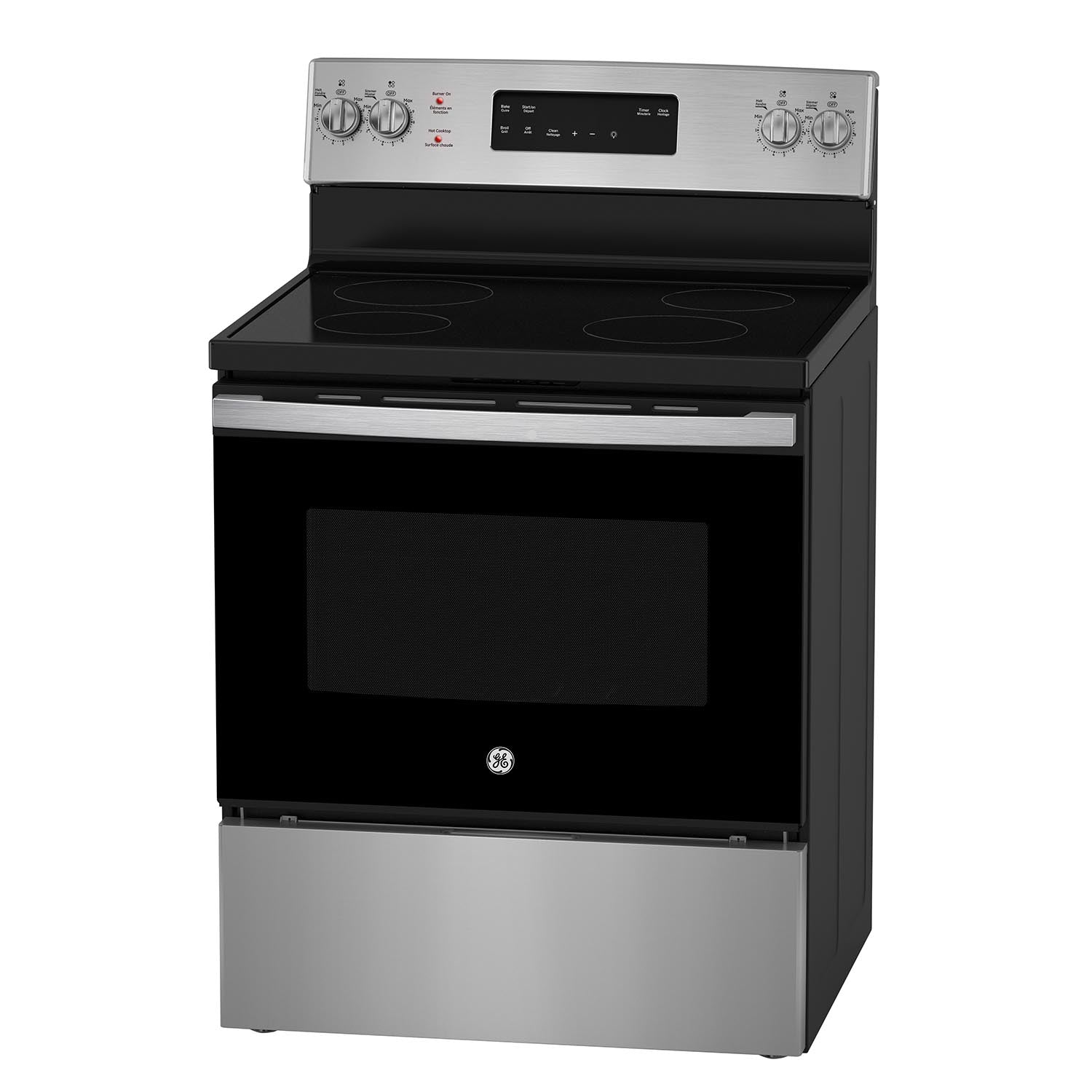 GE 30" Stainless Steel Freestanding Electric Range (5.0 Cu.Ft) - JCB630SVSS