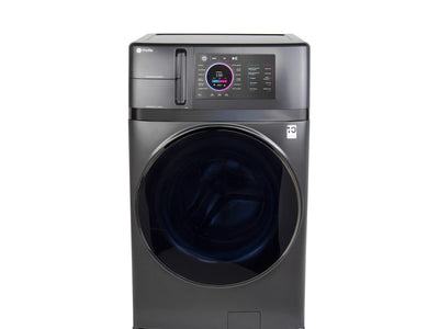 GE Profile Graphite 28" UltraFast All-in-One Washer/Dryer with Ventless Heat Pump (5.5 Cu.Ft.)- PFQ97HSPVDS