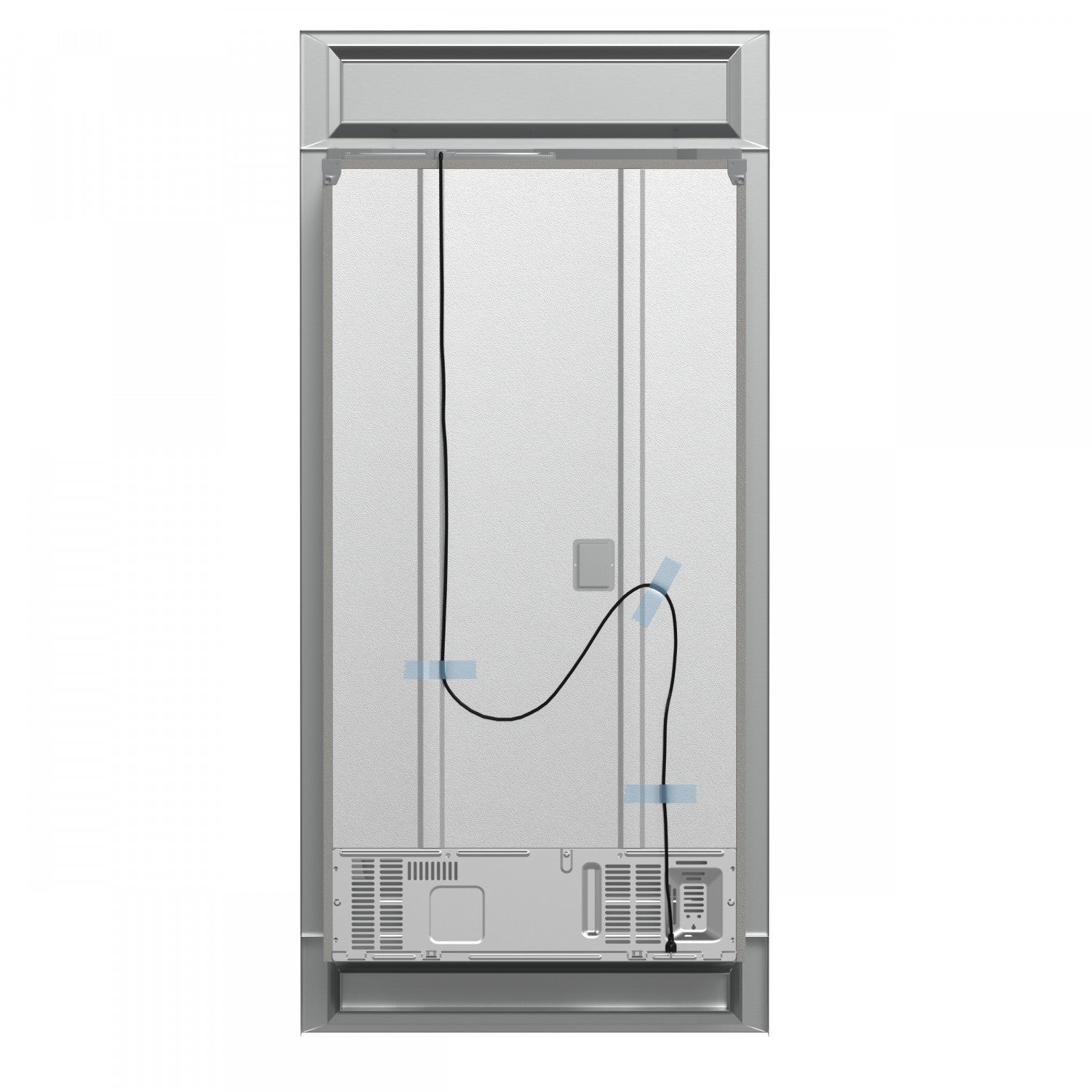 Forno Moena 40" 19.2 Cu.Ft. Stainless Steel Built-In French Door Refrigerator with Ice Maker - FFRBI1820-40MG