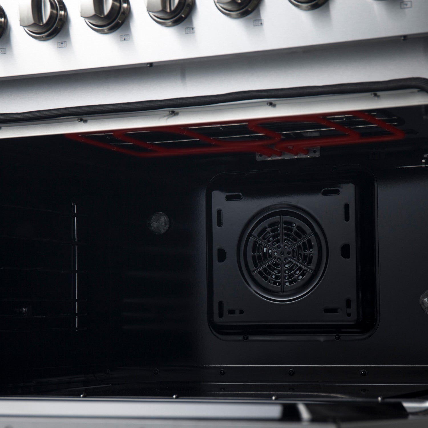 Forno Marco 36" Stainless Steel Dual Fuel Range with True Convection (5.36 Cu. Ft.) - FFSGS6197-36