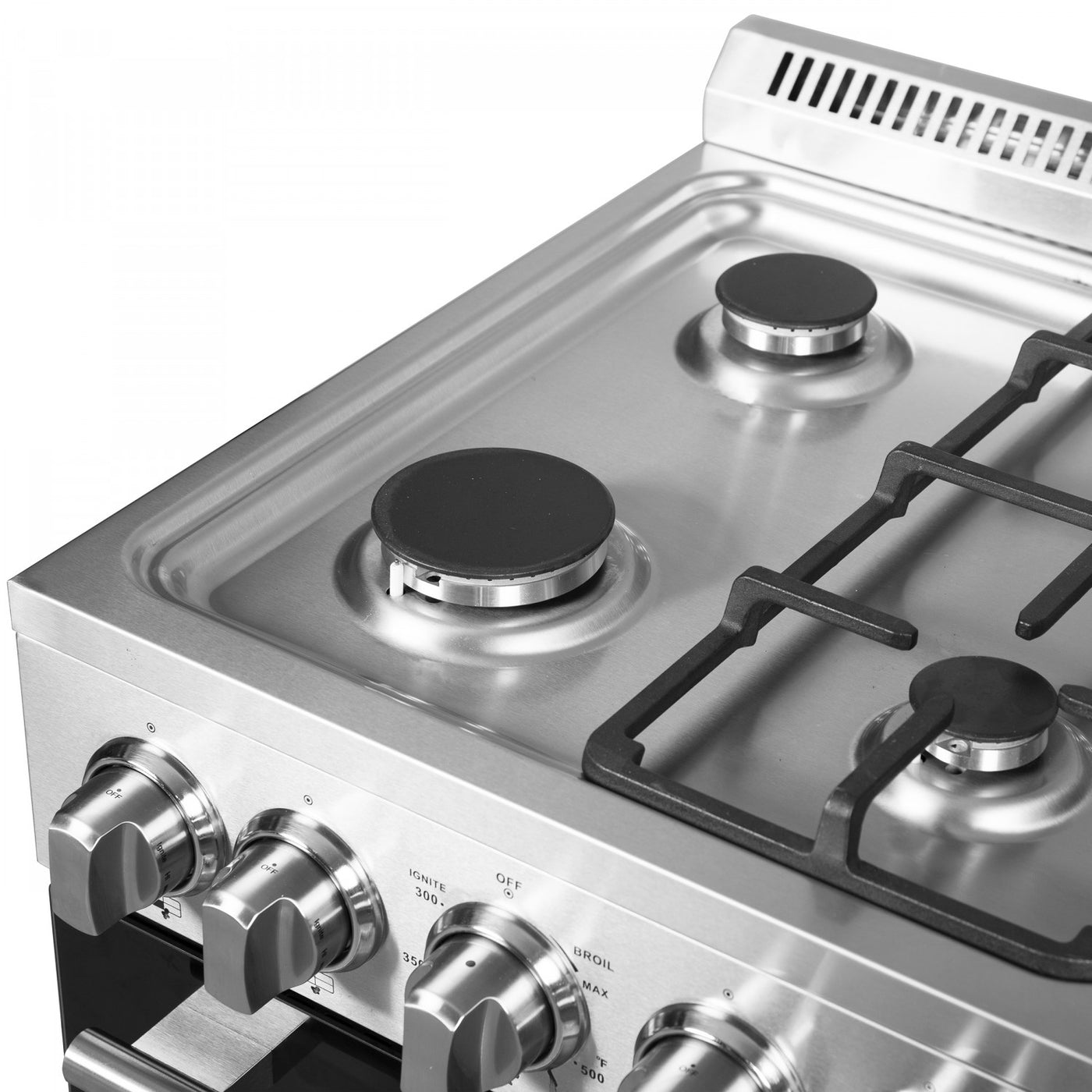 Forno Lamazze 20" Stainless Steel Freestanding Gas Range (2.05 Cu. Ft.) - FFSGS6265-20