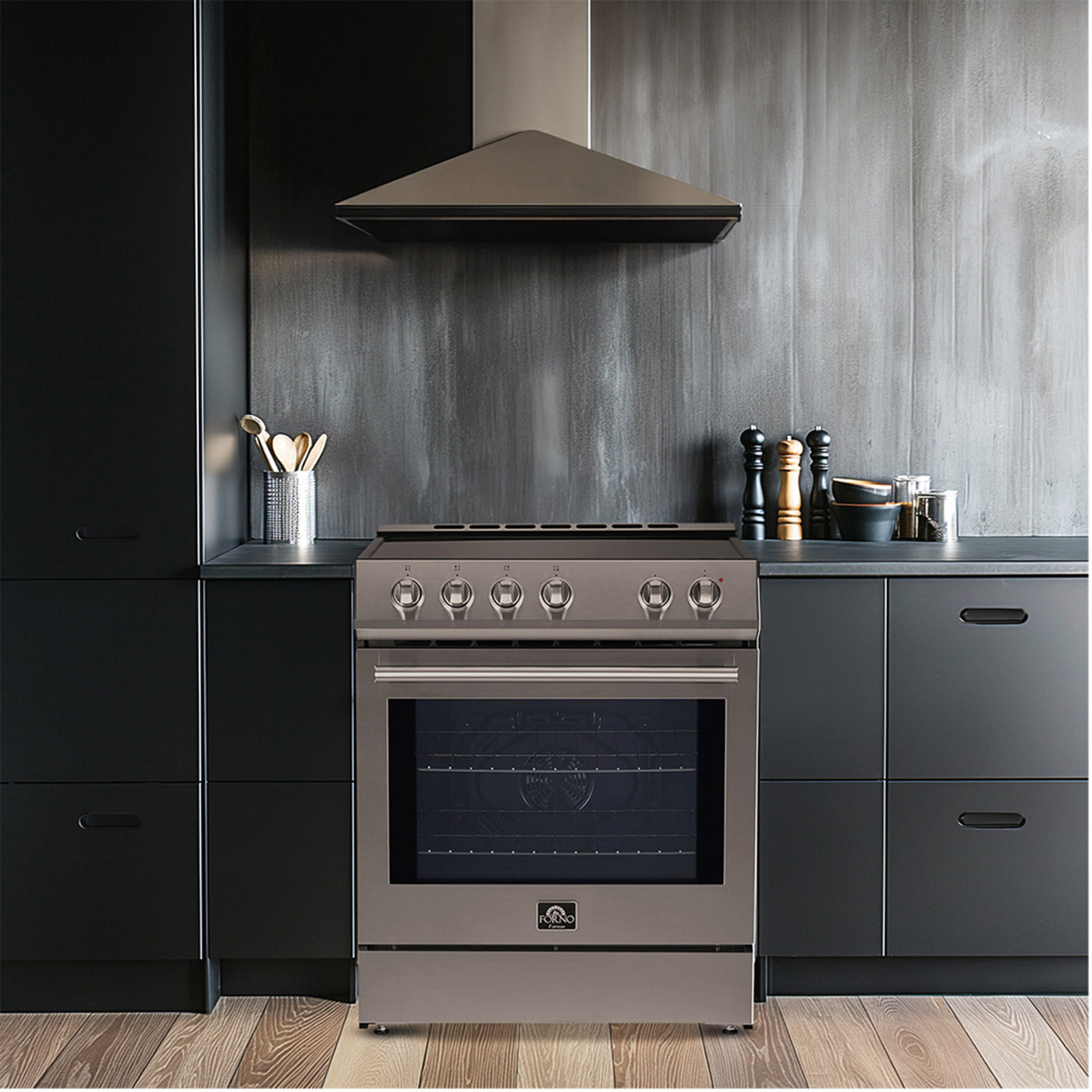 Forno Leonardo Stainless Steel Slide-In Electric Range (5.0 Cu. Ft.) - FFSEL6022-30