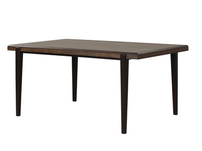 Arabella Dining Table - Black, Brown