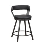 Drai Counter Height Stool - Black