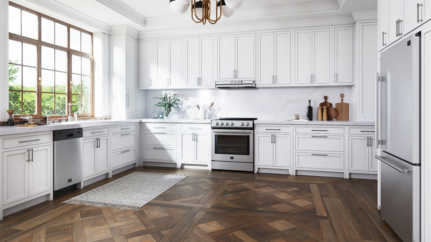 Forno Leonardo Stainless Steel Slide-In Electric Range (5.0 Cu. Ft.) - FFSEL6022-30