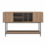 Cooper Media Credenza/DJ Stand - Walnut