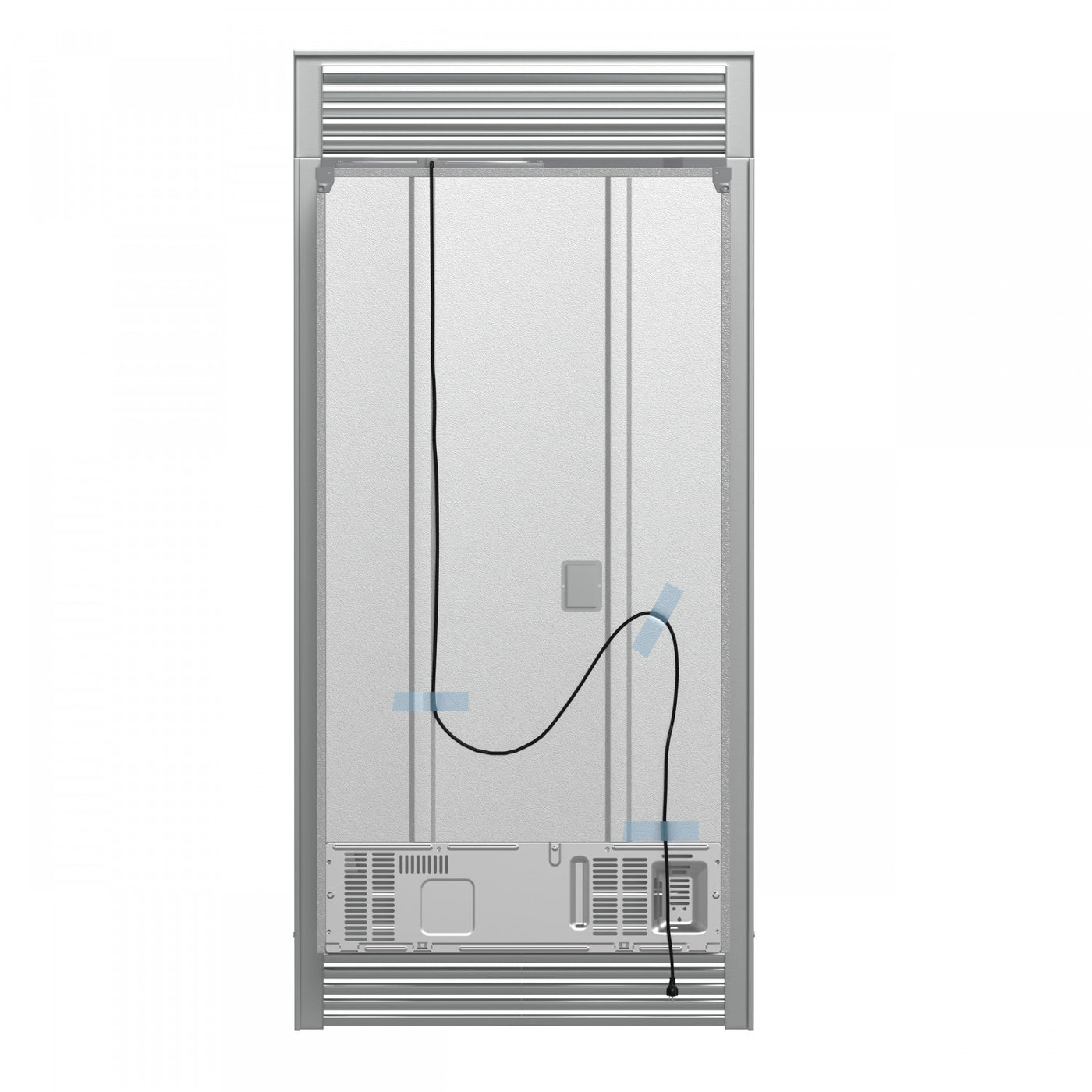 Forno Moena Stainless Steel 40" Built-In French Door Refrigerator (19.2 Cu. Ft.) - FFRBI1820-40SG