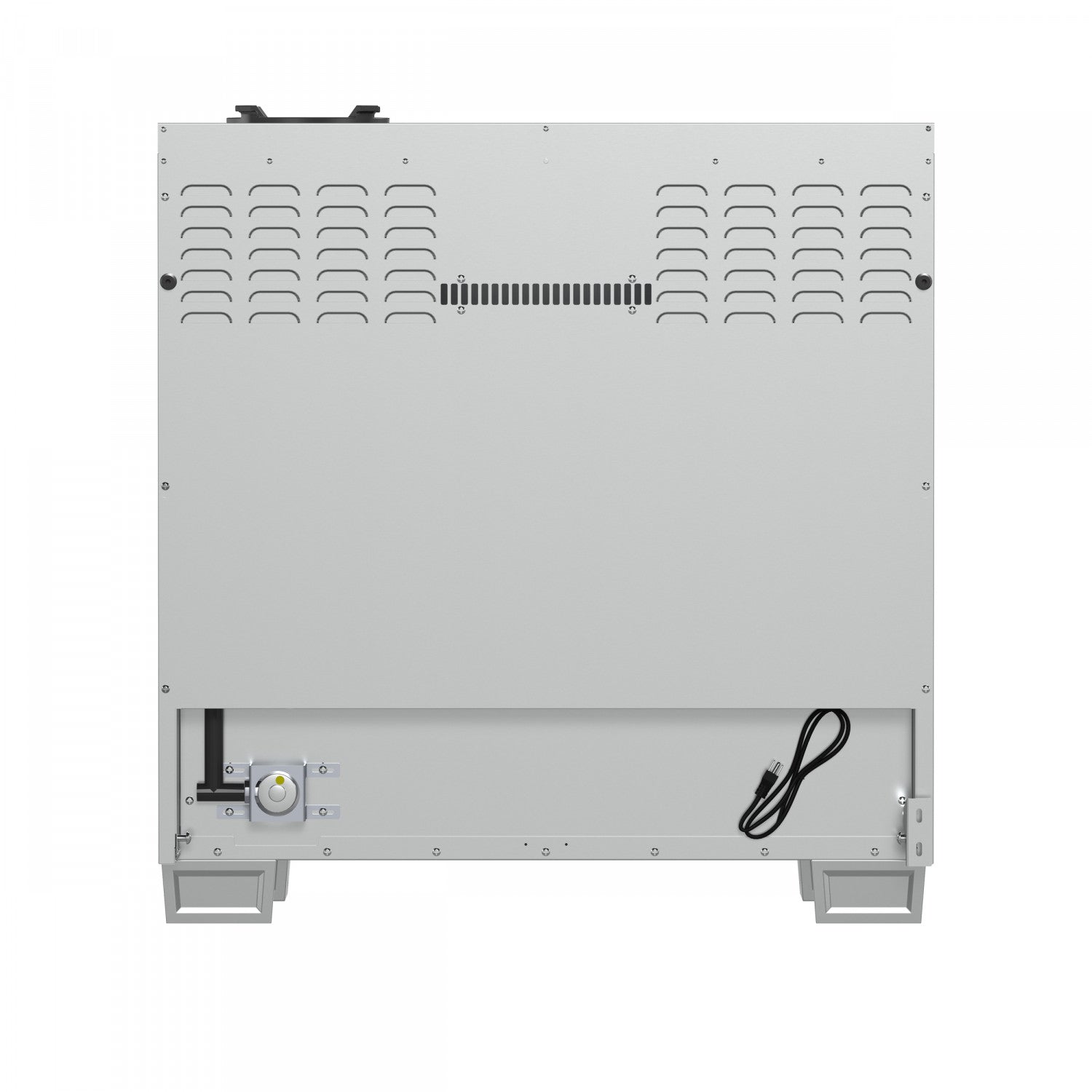 Forno Capriasca 36" Stainless Steel French Door Freestanding Gas Range with Air Fry (5.36 Cu. Ft.) - FFSGS6460-36