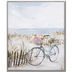 Seaside Stroll II Art - Blue/White - 24 X 20