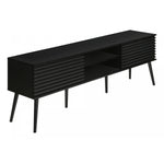 Streamline 71" TV Stand - Black