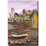 Colourful Cove Wall Art - Multi-Colour - 30 X 45