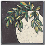 Verdant Embrace II Wall Art - Beige/Green - 24 X 24